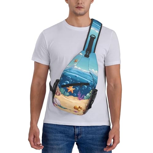 Morrales sling bag unisex ligero para viaje miniatura 7