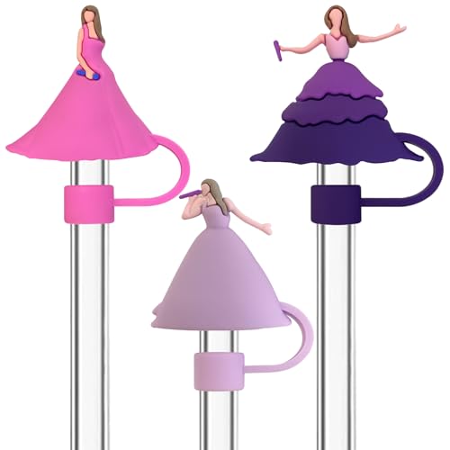 Amreich Singer Merch Straw Covers 3D Music Fans Stanley Cup Accessories