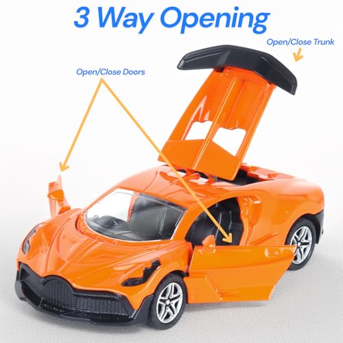 Image of Metal Die-cast 1:37 Bug - Orange
