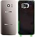 CELL4LESS Compatible Back Glass Cover Back Door w/Installed Camera Lens, Removal Tool & Pre-Installed Adhesive Compatible with Samsung Galaxy S7 Edge- All Models G935-2 Logo -Replacement (Silver)