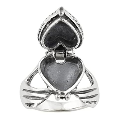 Ring for Women Women Ring Holding A Heart Openable Accessory Fashion Appearance Bright Luster Finger Ring Cover