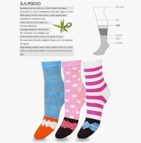Calcetines divertidos de donut para mujer 1SOCK2SOCK miniatura 7