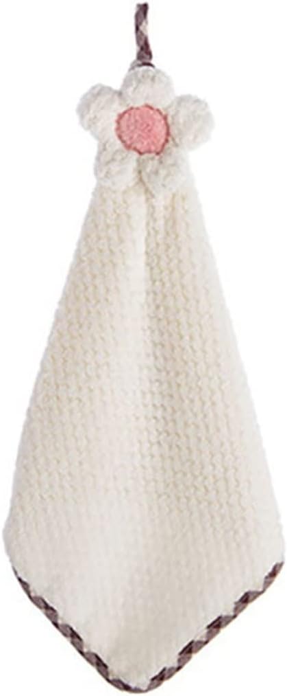 Cartoon Hand Towel Soft Handkerchief Quick Drying Absorbent Kitchen Bathroom Home Accessories