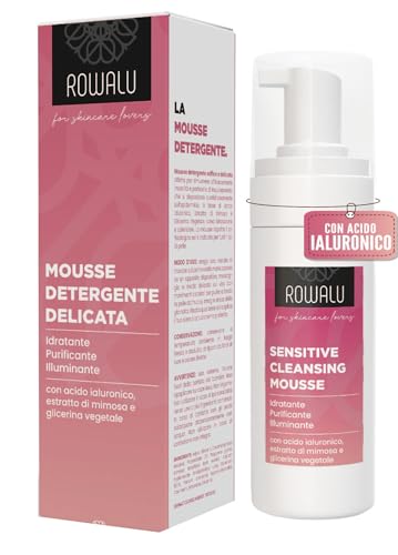 ROWALU | Mousse Detergente Viso Delicato 150 ML |...