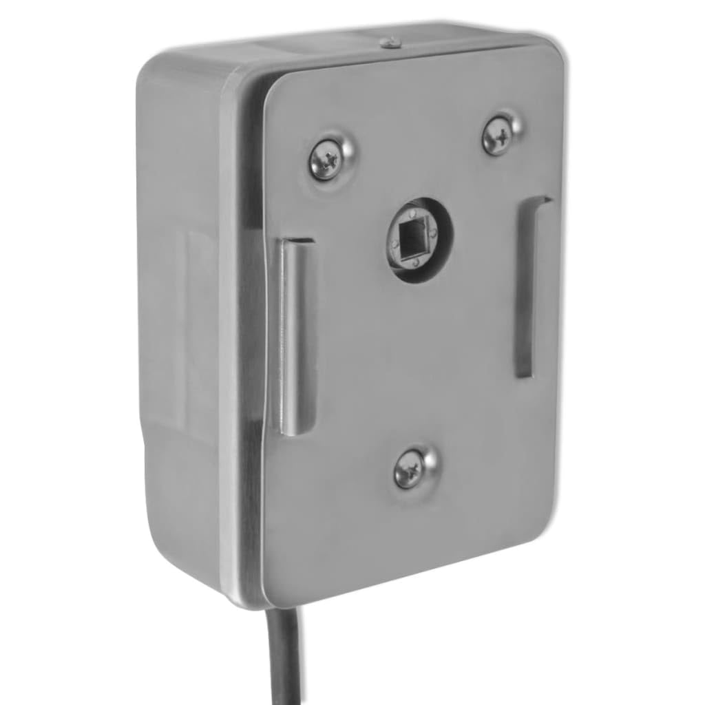 vidaXL Moteur de Broche à rôtir Acier Inoxydable 4W Moteur pour rôtisseries