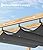10' X 13' Outdoor Pergola with Retractable Canopy Aluminum Pergola Faux Wood Metal Pergolas Gazebo for Backyard, Deck, Patio, Garden Porch Beach Sun Shade Pavilion Grape Trellis Grill, Gray