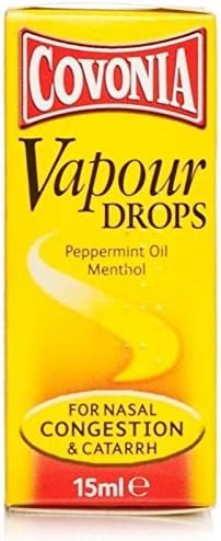 THREE PACKS of Covonia Vapour Drops 15ml