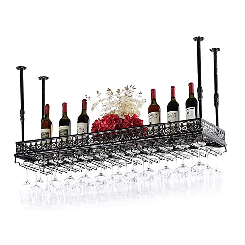 Étagère de rangement pour bouteille de vin au design industriel - 2