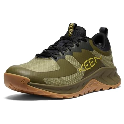 KEEN Versacore Waterproof, Zapatos para Senderismo Hombre, Dark Olive/Antique Moss, 43 EU