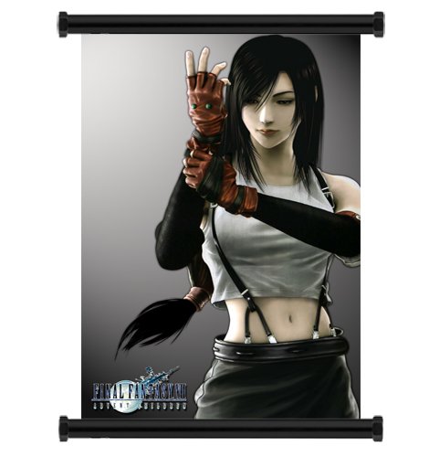 Wall Scrolls Final Fantasy VII 7 Advent Children Tifa Fabric Poster (31"x45") Inches