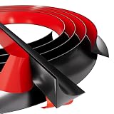 Flexible Quarter Round Molding Trim - Peel and Stick Silicone Caulk Strip,Shoe Molding for Floor Edge,Wall...