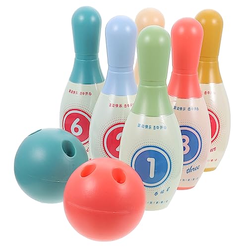 Kisangel Educational Bowling Toys Boys and Girls Bowling Game Year Old Boy Sports Kit