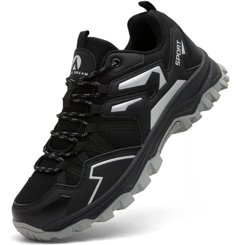 Mufanton Chaussures de Randonnée Homme Chaussures de Trekking Antidérapantes Respirant Chaussure de Marche...