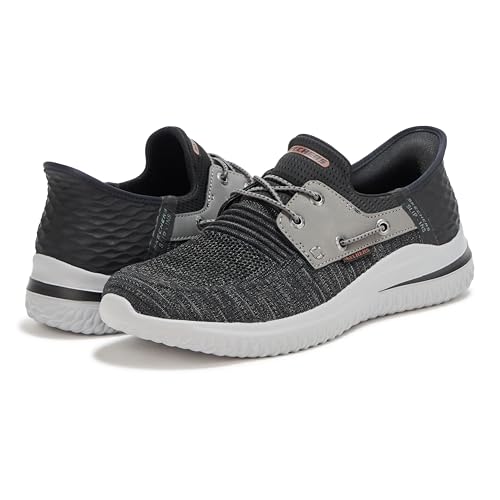 Image of Skechers Men's Streetwear Delson 3.0 - Roth Low Profile Bungee Lace Slip-Ins