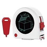 Aplicación: Las medidas de cinta con pantalla LCD son muy adecuadas para carpinteros, ingenieros de construcción y trabajador de bricolaje. También es una de las herramientas esenciales para la familia.