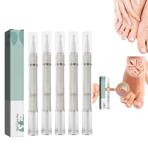Stylo de soin des ongles, stylo de soin des ongles, stylo de traitement des ongles, stylo de réparation des ongles for ongles abîmés, stylo de soin des ongles de routine santé (Color : 5 sticks)