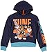 SPACE JAM boys Space Jam: a New Legacy Graphic Hoodie, T-shirt, & Jogger Sweatpant, 3-piece Athleisure Outfit Bundl T Shirt, Navy/Teal/White, 8 US