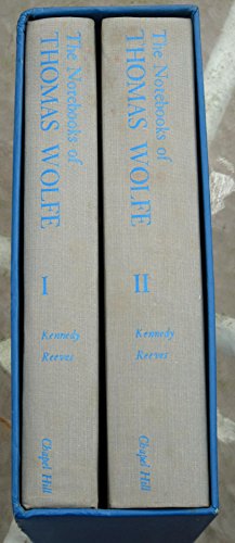 The Complete Notebooks of Thomas Wolfe 0807811254 Book Cover