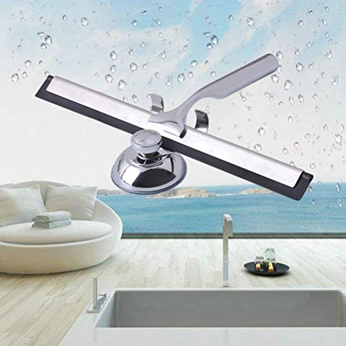 Raspador espelhado de aço inoxidável para janela de vidro TOPBATHY 1 peça para cozinha, banheiro e c