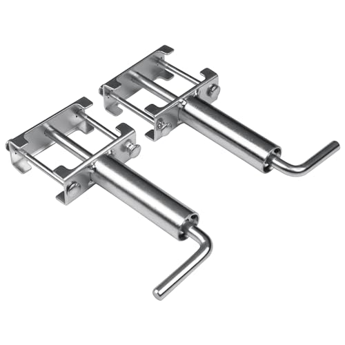 308287, RV 5th Wheel Landing Gear Quick Release Pull Pins, 2 PCS Fifth Wheel Quick Release Pins for Camper Motorhome Travel Trailer Landing Gear Systems, Standard 3/8