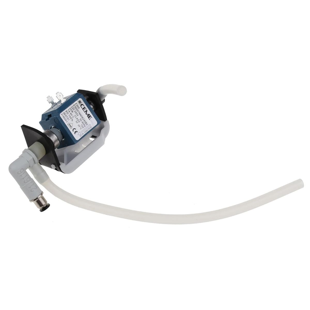 SOS Accessoire Pompe avec tuyaux de raccordement 230V 6,3 mm pour Nettoyeur vapeur KÄRCHER 4.473-020.3, 44730203