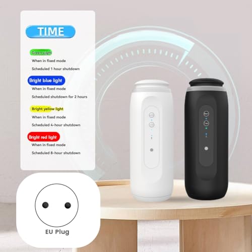 Diffuseur d'arômes intelligent 300 m³ avec application Bluetooth et veilleuse intégrée - 3