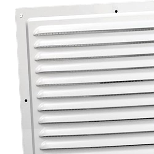 Grille de ventilation 30cm en aluminium pour stopper l'humidité du salon