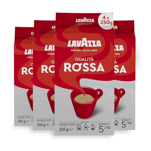 Lavazza Qualità ROSSA, Café Molido, 4x 250g