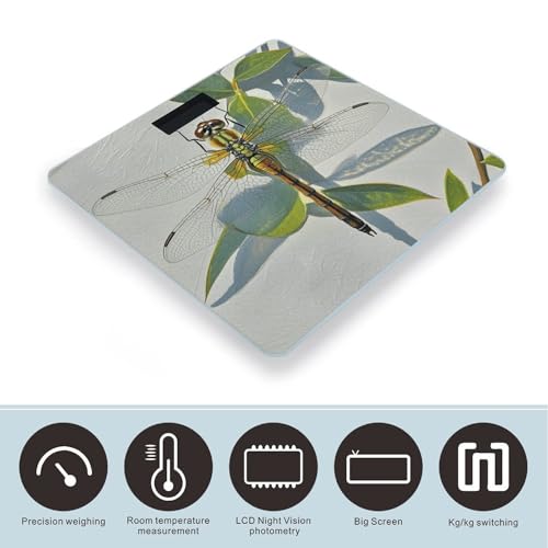 Báscula Digital de Baño con Plataforma Ancha y Pantalla LCD miniatura 3