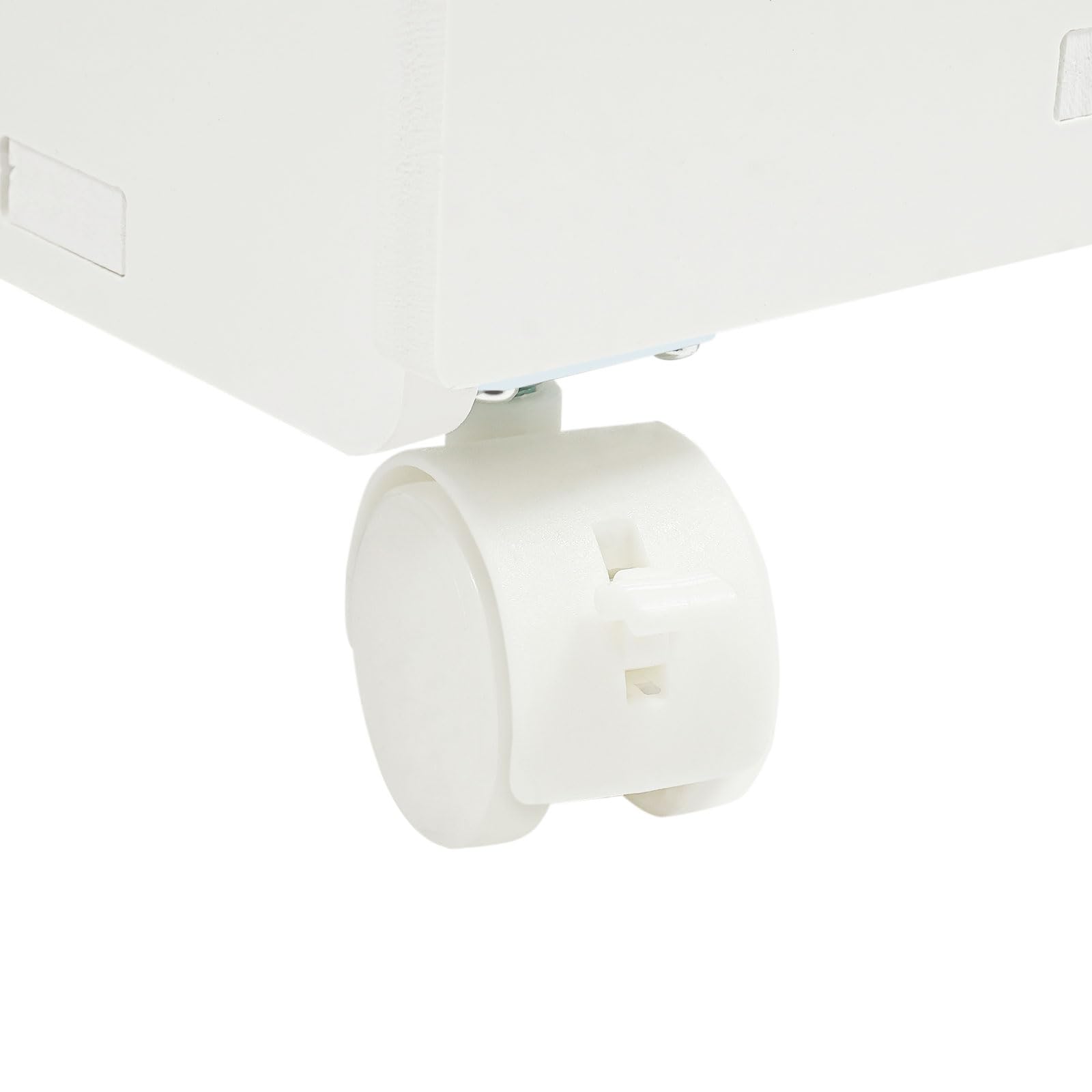 Armadio da bagno sottile larghezza 19,5 cm con 2 cassetti, 1 scomparti aperti e scatola per fazzoletti multiuso per cucina, bagno, 44 x 19,5 x 74 cm