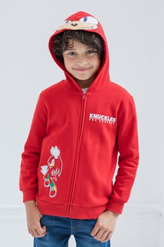Image of SEGA Sonic the Hedgehog Fleece Cosplay Zip-Up Hoodie Toddler to Big Kid