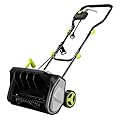 Electric Snow Shovel, 12-Amp Snow Blower 17" Wide & 6" Deep Clearing, Throws Snow 20 FT, Corded Snow Shovel Removal Tool with Adjustable Chute for Driveways, Sidewalks, Patios, Winter Storm Removal