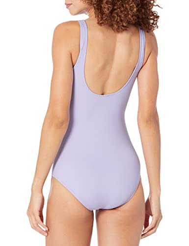 Image of Amazon Essentials Women's One-Piece Scoop Neck Coverage Swimsuit (Available in Plus Size)