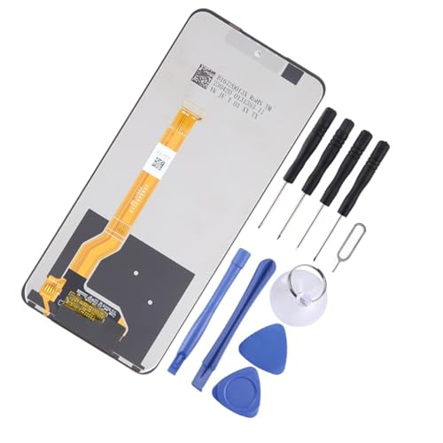 Professional LCD Screen Repair 6.72" Touch Display Assembly Plus Anti-Scratch Coating and Installation Tool for C55 LCD Panel