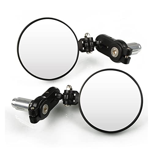 Espejos retrovisores 22mm antirreflejo para Husqvarna 701 Supermoto un par negro 2