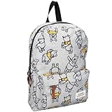 Kapazität: 33 x 29 x 9 cm. Die Innenaufbewahrung eignet sich für Bücher, Snacks, zwei kleine Hefte, zwei Bücher und eine Wasserflasche. Es ist eine praktische Möglichkeit, Dinge Ihres Kindes zu verstauen (Zeichnungen, Bücher, Kuchen usw.). Die Tasche bietet Platz für ein A5-Notizbuch (14,8 x 21 cm).