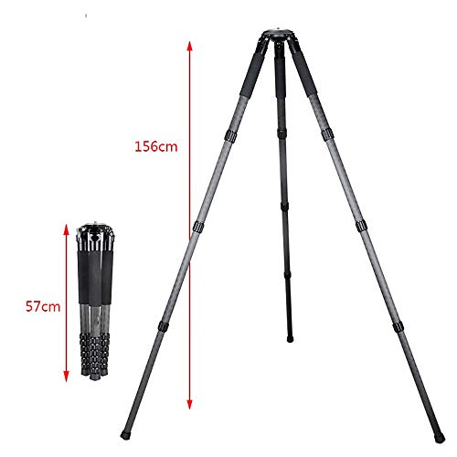 Reisestativ, Professionelles Kohlefaser Kamerastativ Für Videoaufnahmen Canon Nikon Sony Olympus DV DSLR SLR – Bild 8