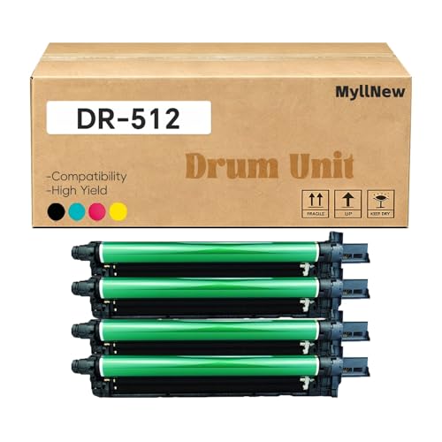 Unité de tambour DR-512 multicolor pour fluidifier le travail d'équipe sur copieur Bizhub C224