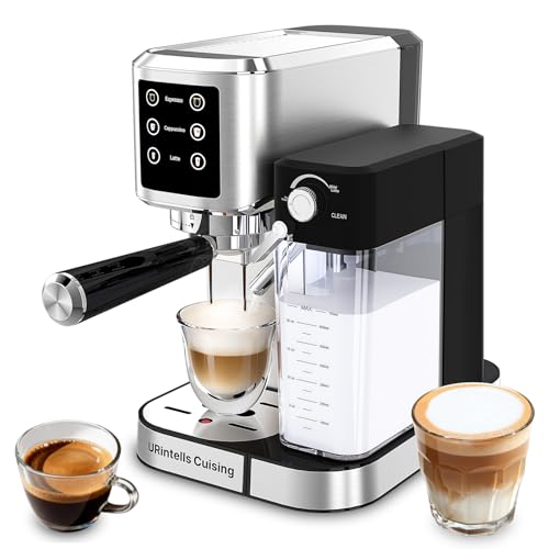 20 Bar Touchscreen Espresso Machine with Automatic Milk Frother