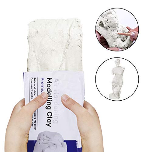 Buy IPENNY Airdried Clay, 500g Modelling Clay Self Hardening Clay