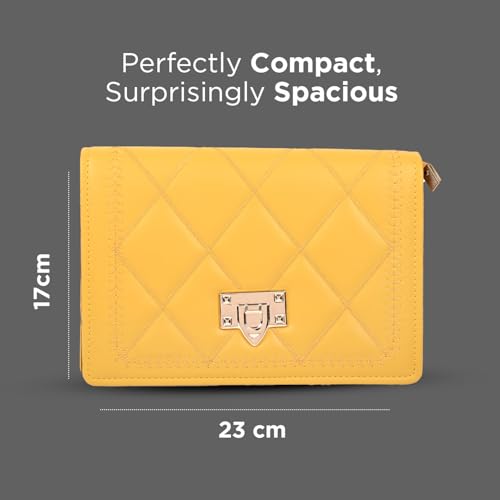 Image of SAGEWARE Casual Sling Purse for Women, Fashion Sling Bag, Sling Bag with Adjustable Strap | Designer Crossbody Purse for Girls & Women | Trendy Party, Casual & Office