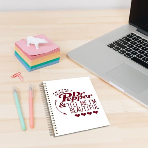 Dr Pepper lined journal pour ne plus oublier vos idées