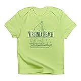 CafePress Virginia Beach Infant T Shirt Cute Infant T-Shirt, 100% Cotton Baby Shirt