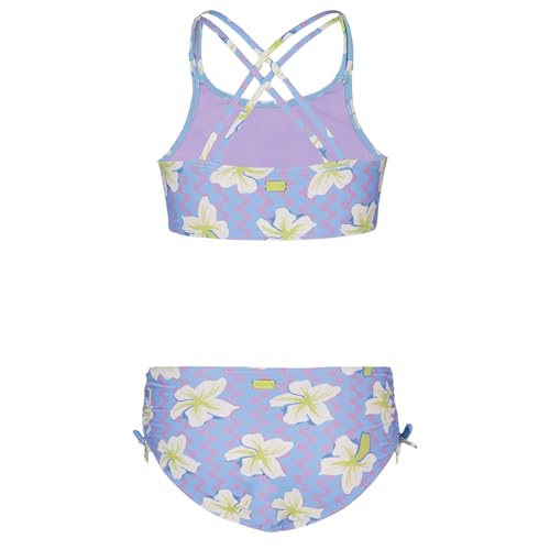 Image of Roxy Girls' Two-piece Bikini Swimsuit Set, UPF 50+ Sun Protection, Quick-Dry Bathing Suit