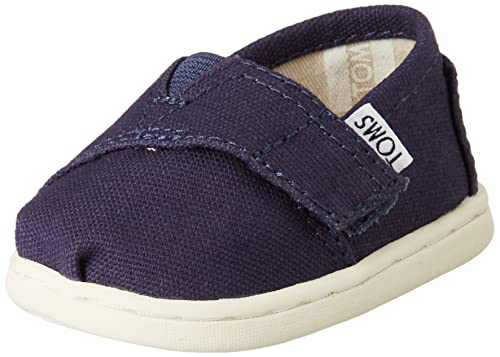 TOMS Alpargata Tiny Kids Infant-Toddler Slip On 8 M US Toddler Navy