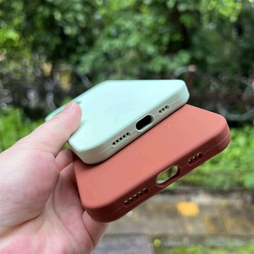 Coque en silicone liquide pour iPhone 14 Pro Max violette intégrale - 4