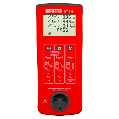 Benning 050308 ST 710 Kontrollinstrument, rot
