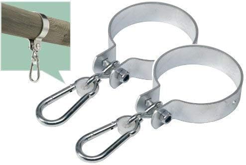 Loggyland Double Set Swing Clamp round 10cm, Swing 100 MM