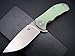 Eafengrow CH3504-G10 Flipper Folding Knife Camping Fruit Pocket Knives EDC Tools D2 Blade Ball Bearings Outdoor Tool (jade)