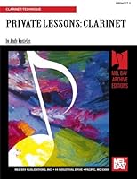 Private Lessons for Clarinet 078663202X Book Cover